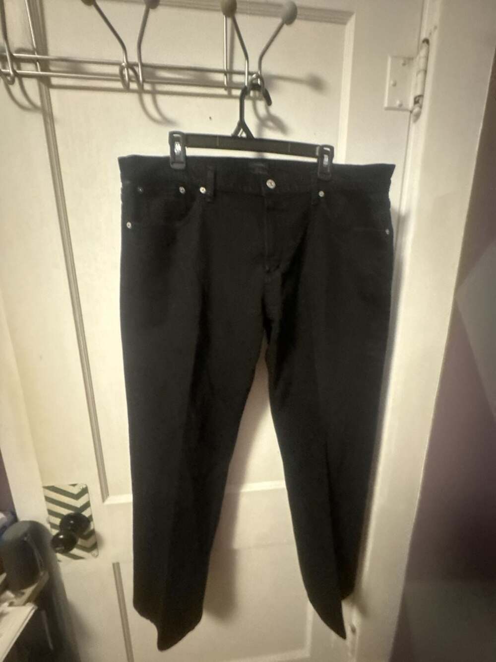 Citizens of Humanity CORE Slim Straight Black Jeans Size 40